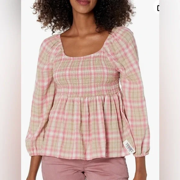 Tommy Hilfiger Women’s Peplum Blouse - Picture 1 of 9